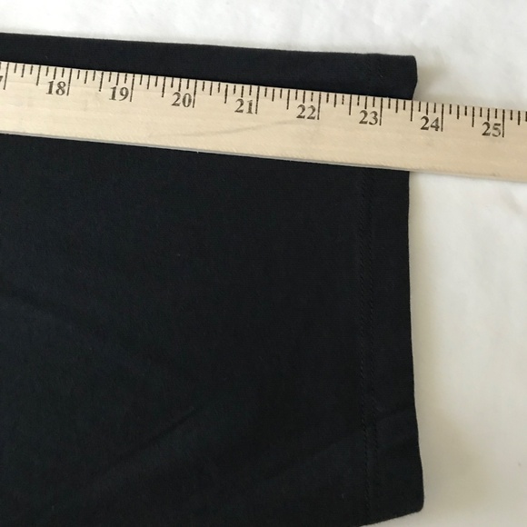 WOMAN WITHIN Shirred Neck Tunic Black 3/4 Sleeves Cotton Women’s Plus Size 4X - Picture 16 of 16